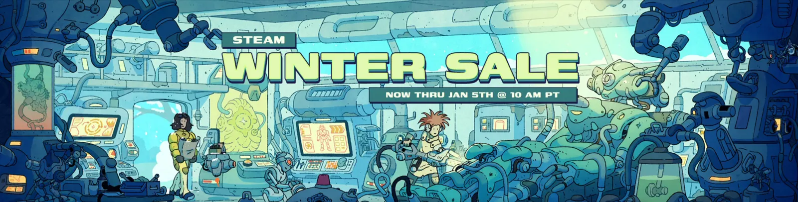 Steam Winter Sale 2025 banner